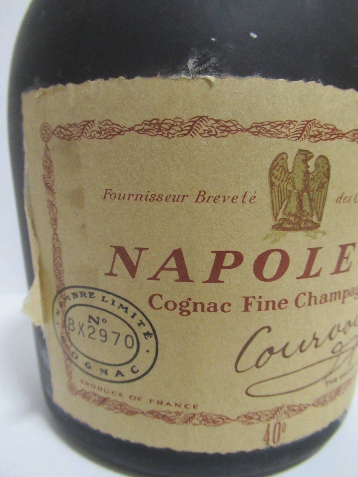 Courvoisier Napoleon Cognac 60s-70s | MALT HOUS Courvoisier Napoleon Cognac 60s-70s | MALT HOUS