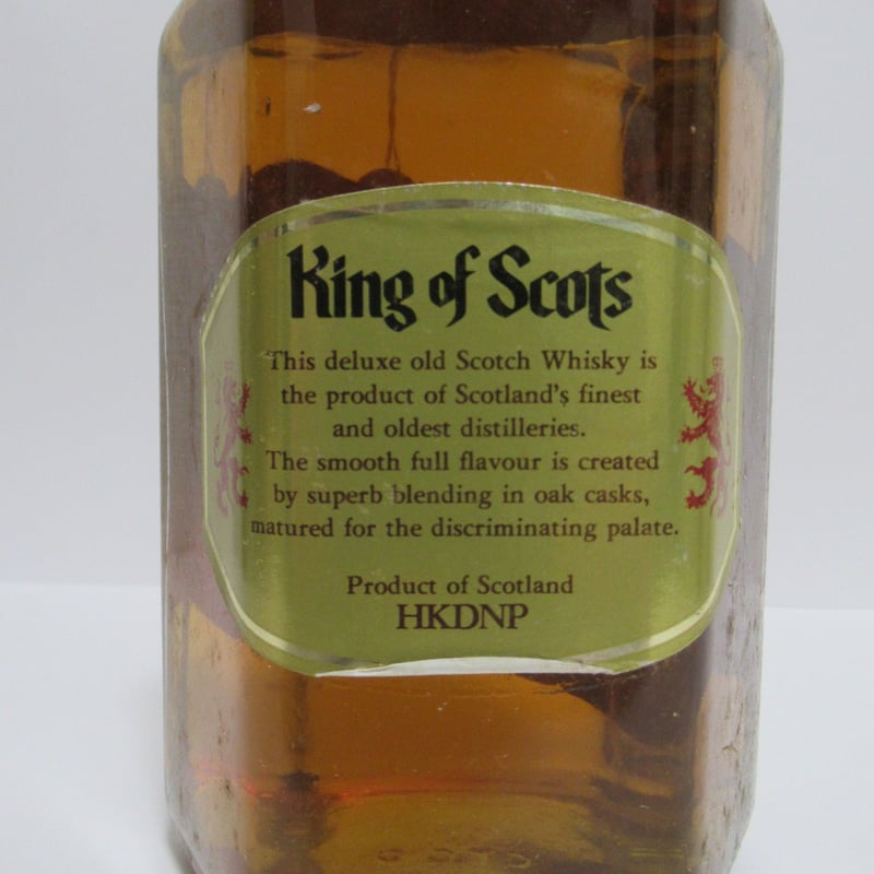 ヴィンテージ ウィスキー King of Scots 箱付 Yahoo!オークション -「キング オブ スコッツ」(スコッチ