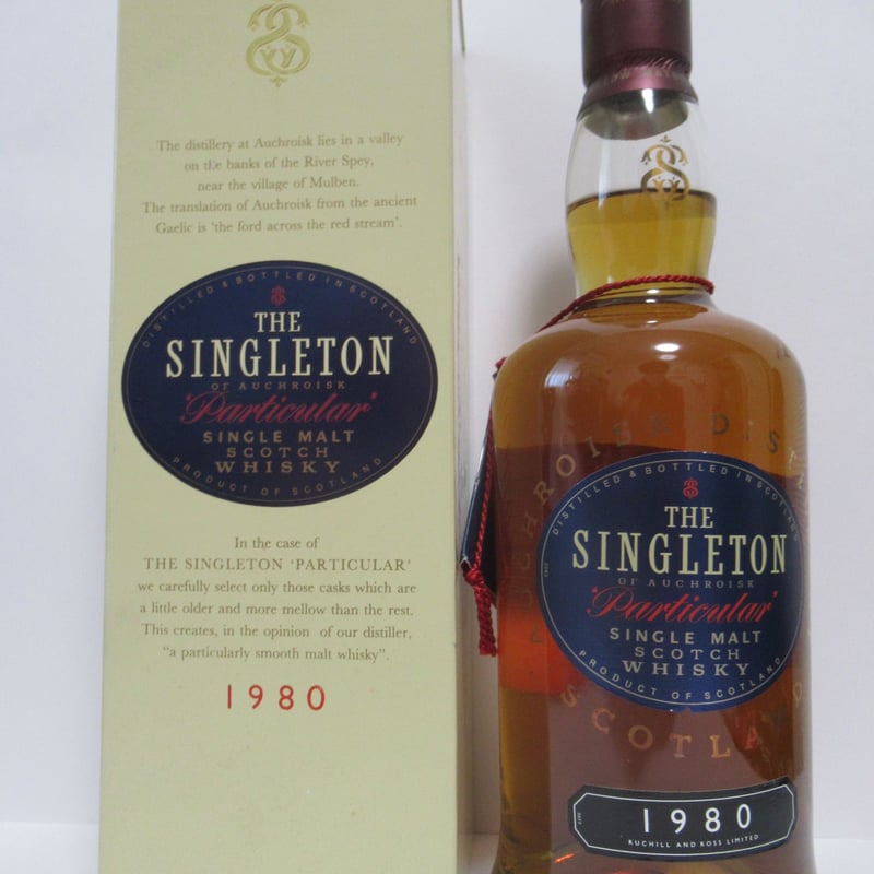 AUCHROISK - SINGLETON 1980 PARTICULAR (75CL) | ...