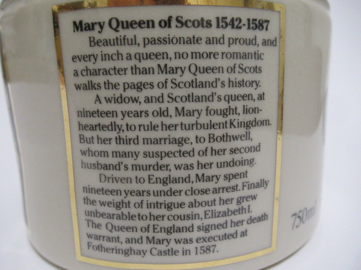 Glenfiddich - Stone Jug Flagon (Mary Queen of S