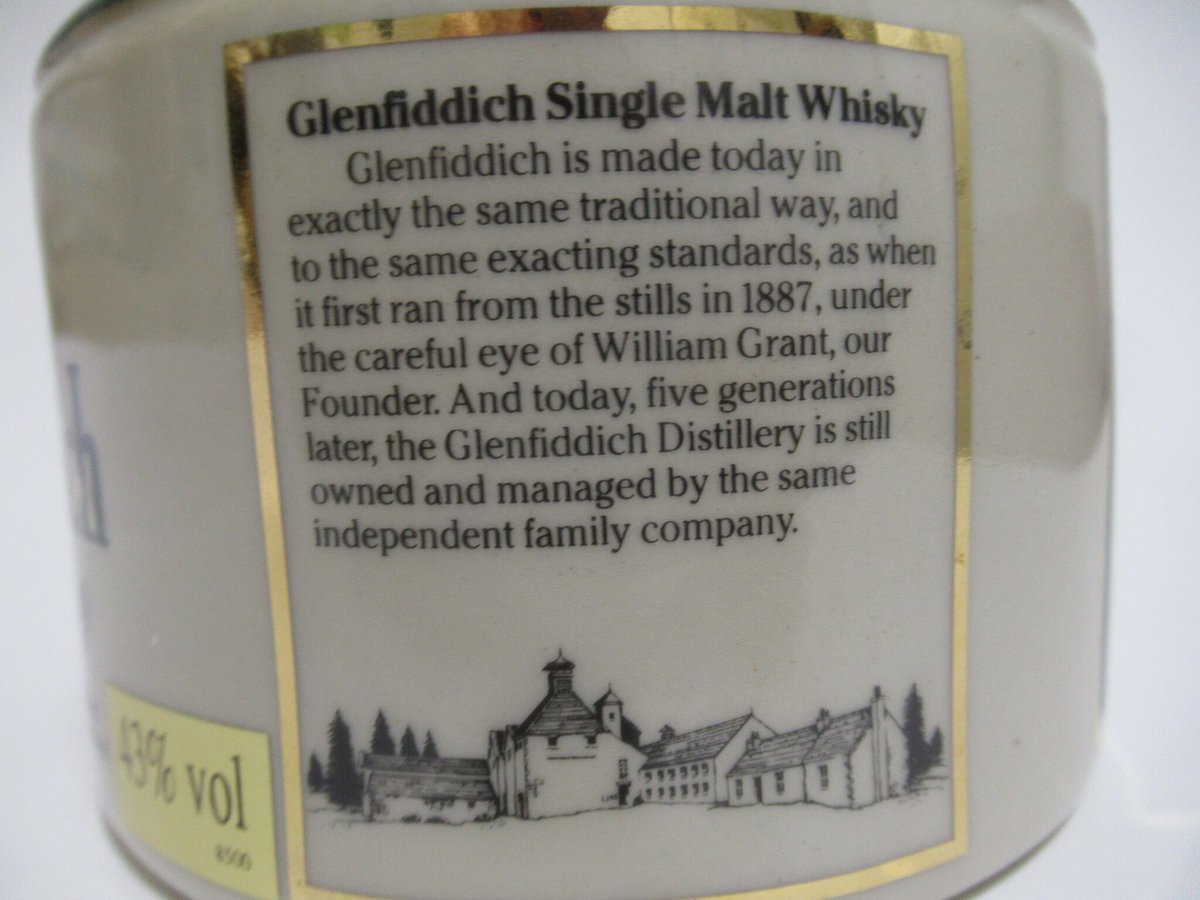 Glenfiddich - Stone Jug Flagon (Mary Queen of S