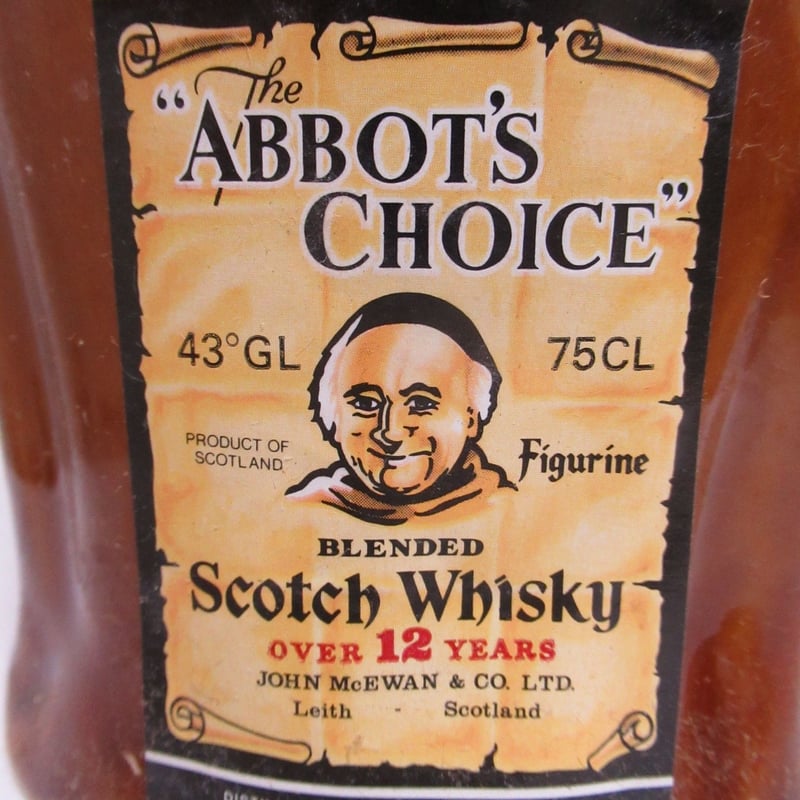 Abbot's Choice Figurine 12年 ウイスキー Abbot's Choice Figurine 12year | MALT HOUSE NMKK