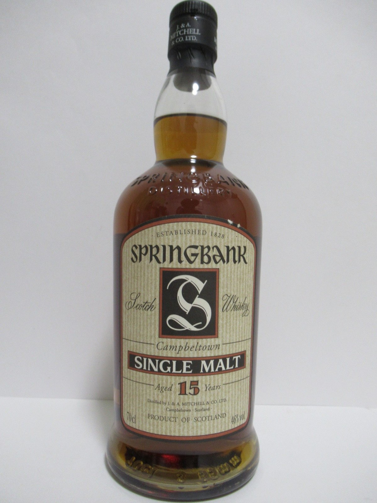 スプリングバンク１５年 ２０００代流通品 Springbank 15 Year Old 200...