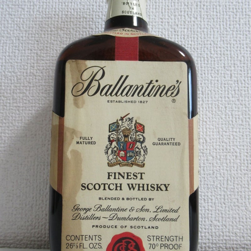 バランタイン 70年代ボトル ファイネスト | MALT HOUSE NMKK