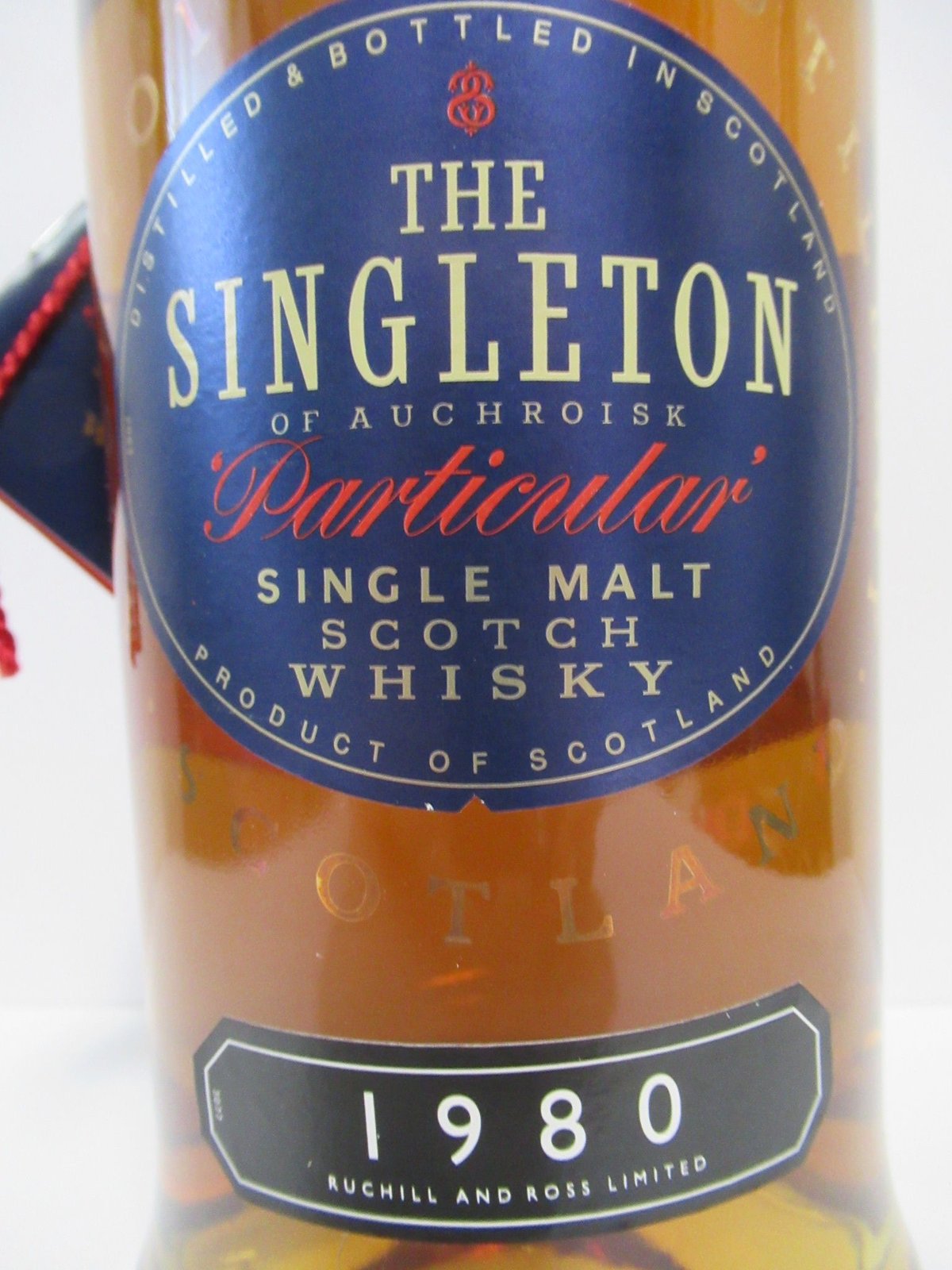 AUCHROISK - SINGLETON 1980 PARTICULAR (75CL) |
