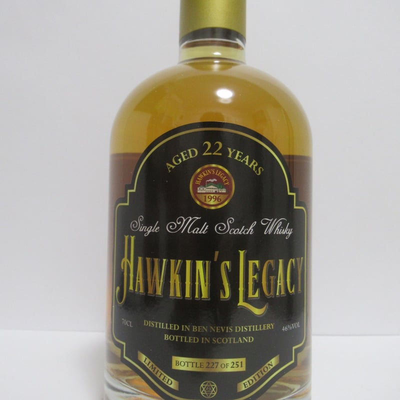 Ben Nevis - 22 Year Old (1996) Hawkin's Legacy