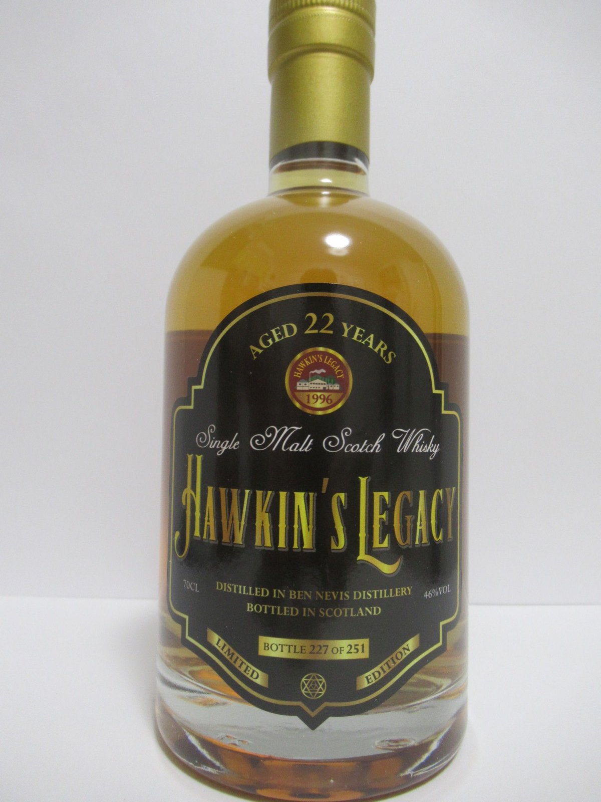 Ben Nevis - 22 Year Old (1996) Hawkin's Legacy