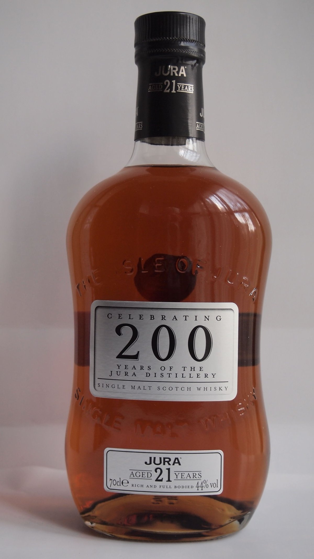 アイルオブジュラ21年 200周年記念ボトル オロロソシェリー