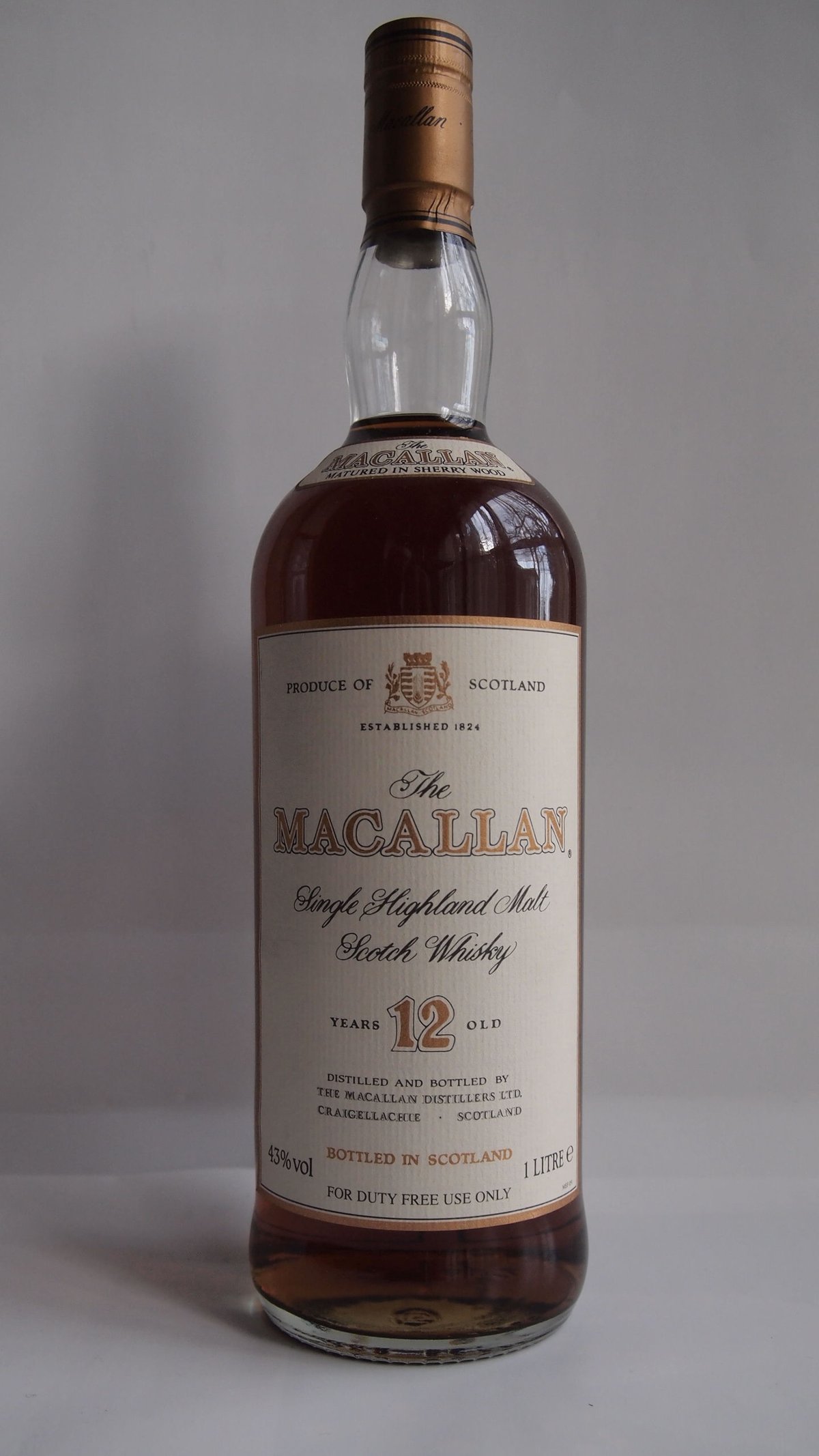 マッカラン12年 1リッター 1990年代流通品 | MALT HOUSE NMKK