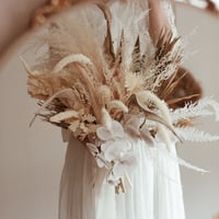 ［受注制作］ウェディングブーケ wedding bouquet くすみ胡蝶蘭