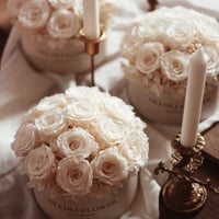 ダズンローズボックスantique white