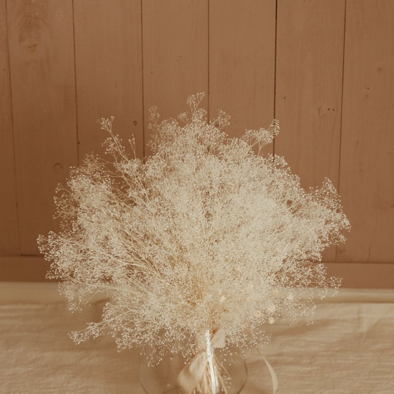 お祝いブーケ かすみそう fuwari big bouquet | OLIOLI FLOWER