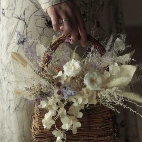 flower bag bouquet