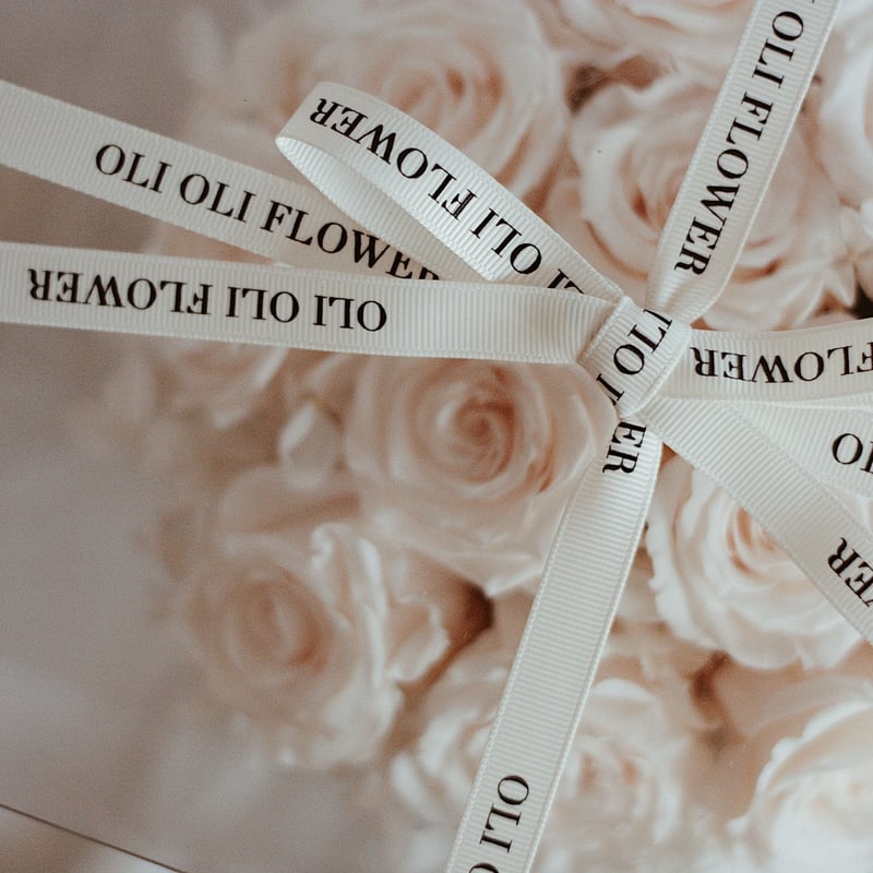 ダズンローズボックスantique white | OLIOLI FLOWER