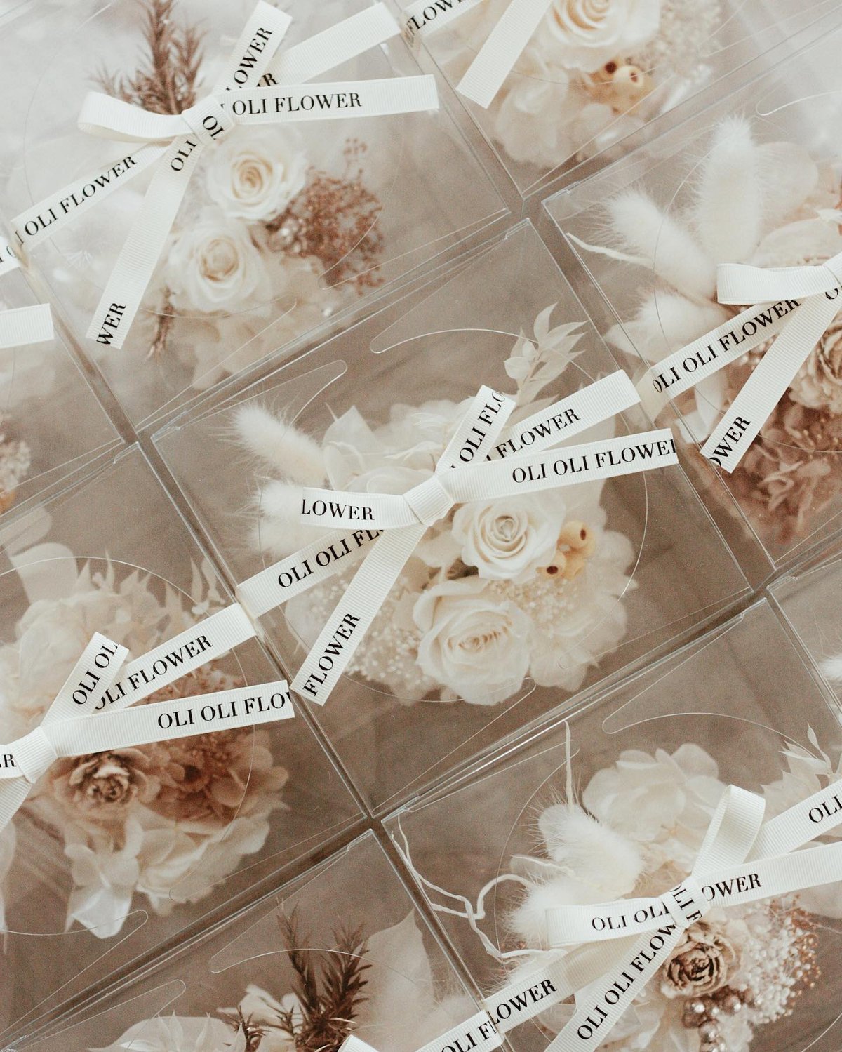 白樺ローズBOX | OLIOLI FLOWER
