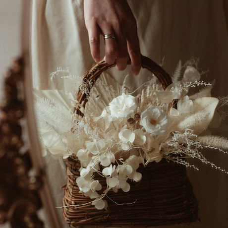 flower bag bouquet