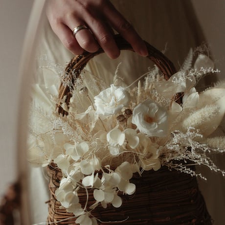 flower bag bouquet