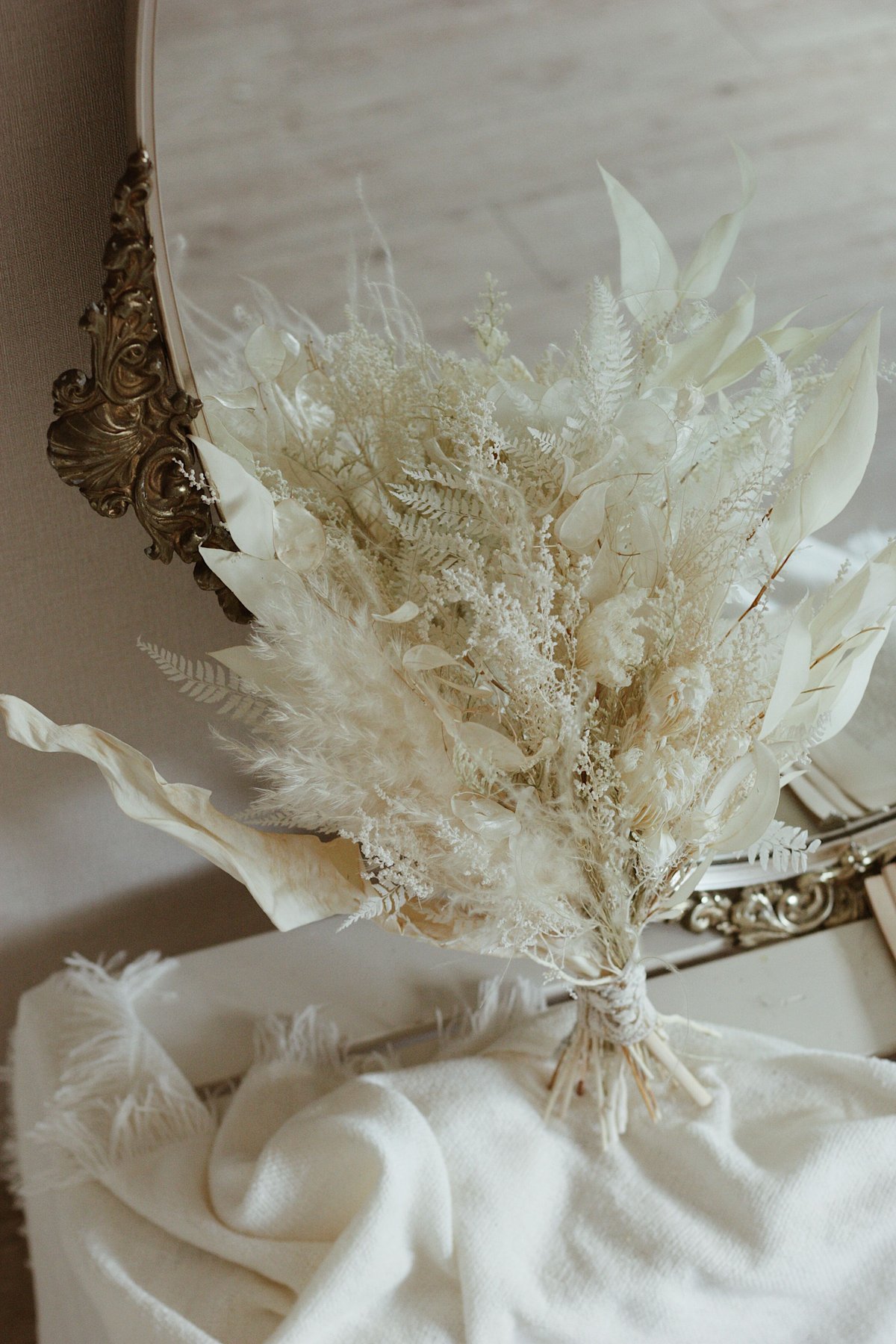 受注製作］écru white wedding bouquet ウェディングブーケ