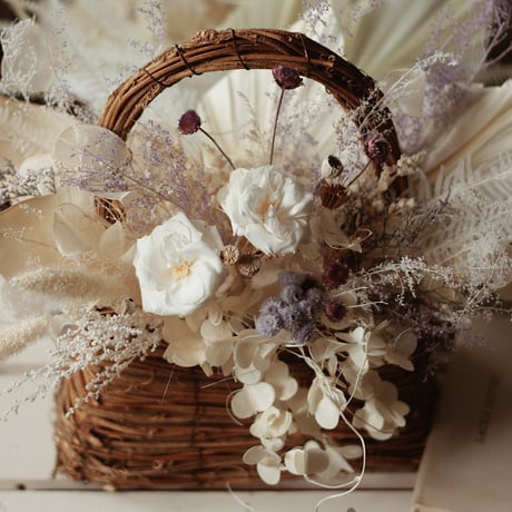 flower bag bouquet