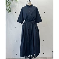 harua2way6分袖ワンピース/OP-37-20BLK