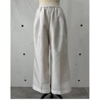 mavieシアータックパンツ/PT-18WHT