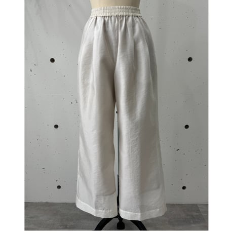 mavieシアータックパンツ/PT-18WHT