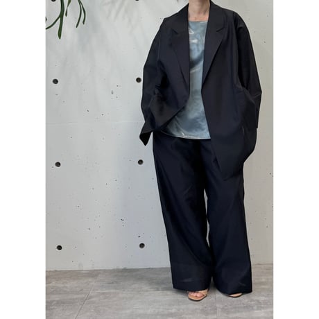 mavieシアータックパンツ/PT-18BLK