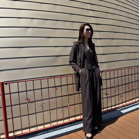 01｜WOOL CASHMERE LONG JACKET