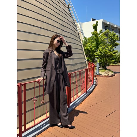 01｜WOOL CASHMERE LONG JACKET