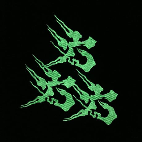 手刷 蓄光 六六六パッチ TRIANGLE