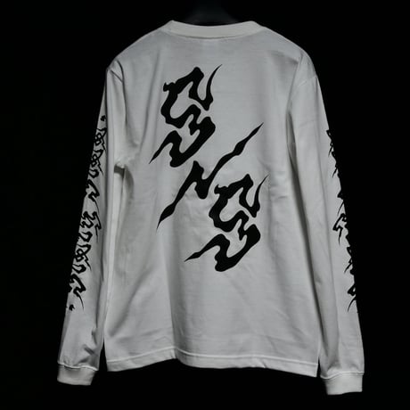 S/S ロングスリーブTシャツ白