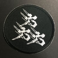 六六六刺繍ワッペン