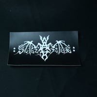 THE WACK × SIXTY SIXX ステッカー　コウモリ前