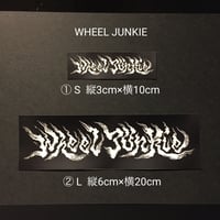 WHEEL JUNKIE ステッカー S