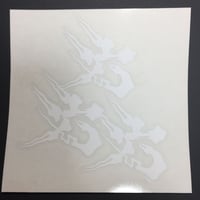 六六六トライアングル切り文字L