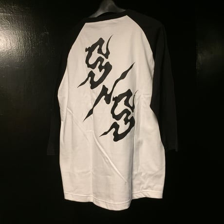 六六六 ラグラン七分袖 Tシャツ