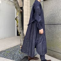 （g）／グラム　ライトデニムシャツワンピース