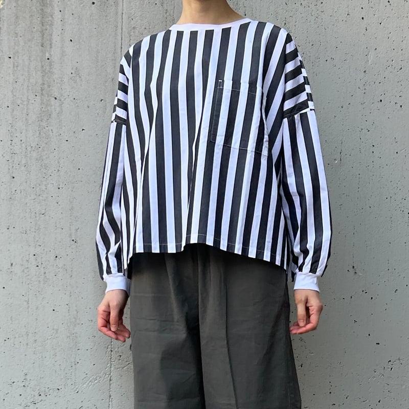 universal tissu／ユニヴァーサルティシュ ワイドストライプ