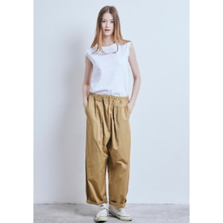 (g)/グラム　CHINO CLOTH POKKA PANTS（チノクロスポッカパンツ）