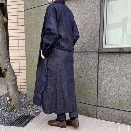 （g）／グラム　ライトデニムシャツワンピース
