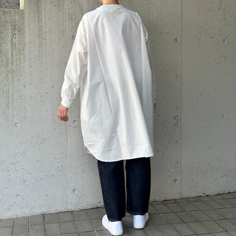 slone square／スロンスクエア　タイプライター   クルーネックコクーン ワンピース