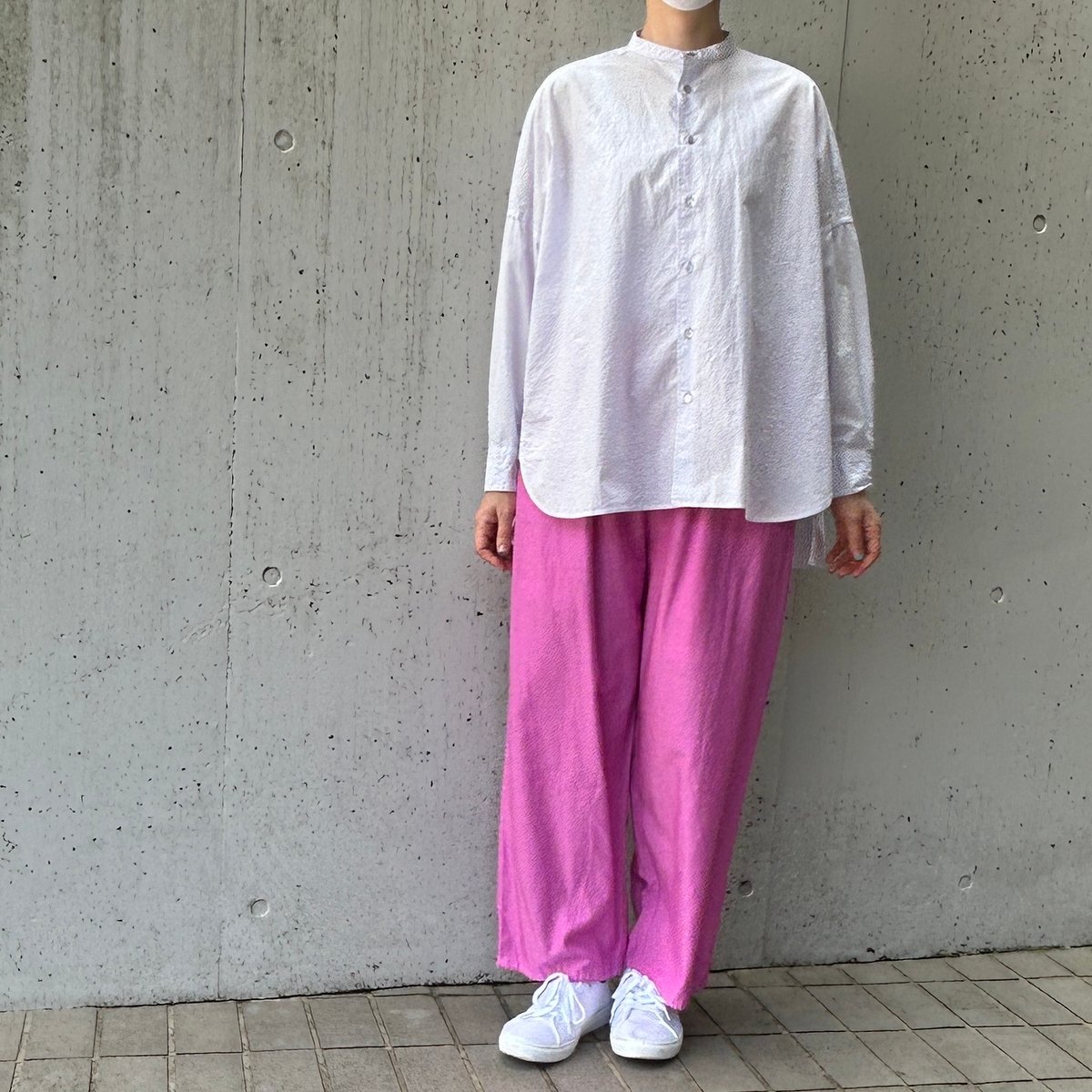 yuni　ペチパンツ yuni パンツ コットンキュプラ プロダクトダイ ワイドペチパンツ