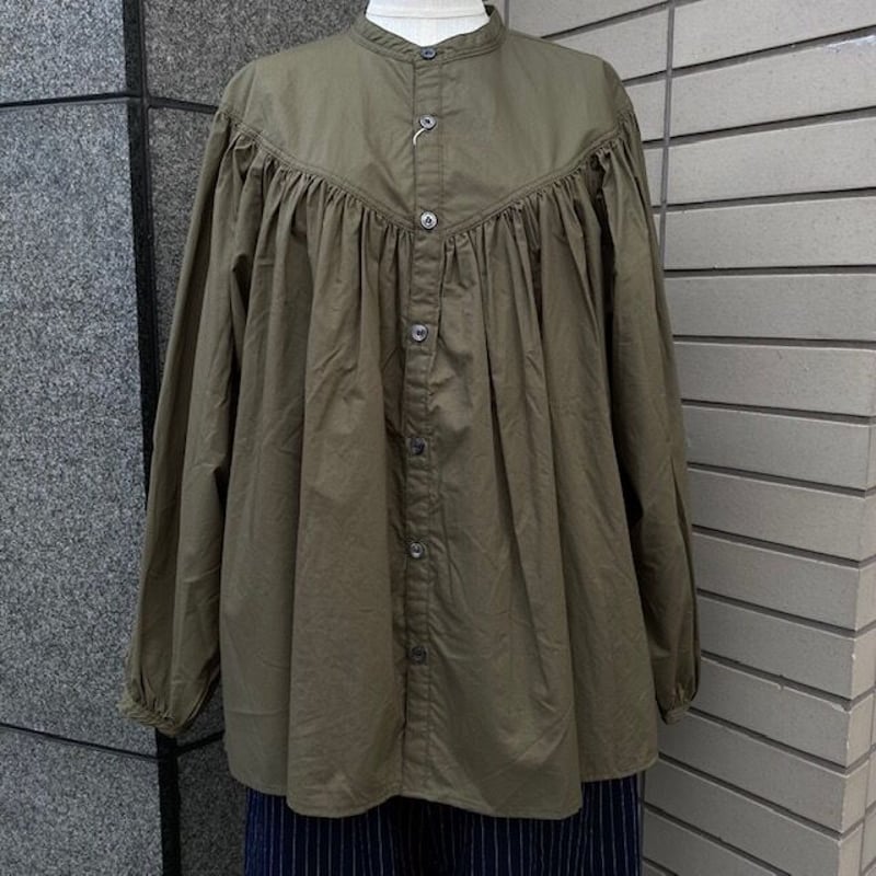 5未使用級！　ティヤマイパリ　ヴィンテージ　ストライプ　ギャザー　ブラウス　S ギャザーリボンボイルブラウス通販｜レディースファッション・20