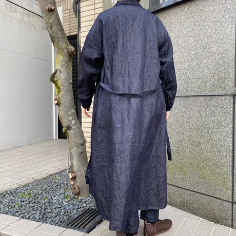 （g）／グラム　ライトデニムシャツワンピース