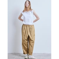 (g)/グラム　CHINO CLOTH POKKA PANTS（チノクロスポッカパンツ）