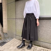 g)/グラム LIGHT DENIM ONE SEHULDER SKIRT（ライトデニムワン
