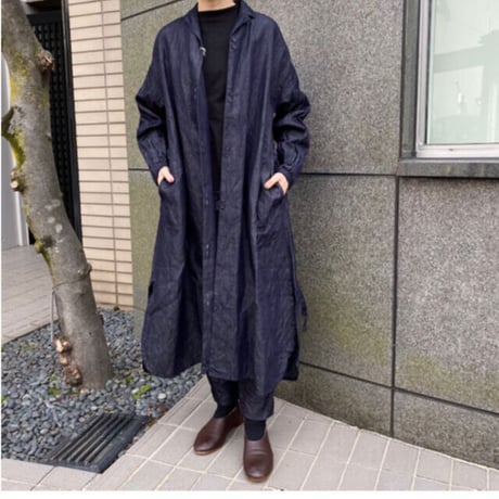 （g）／グラム　ライトデニムシャツワンピース