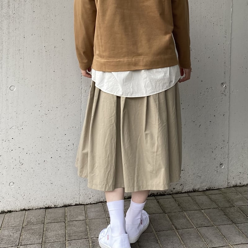 g)／グラム ヴィンテージ ワッシャー ワンショルダースカート