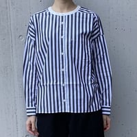 universal tissu   バーバーストライプ   ワーキングシャツ