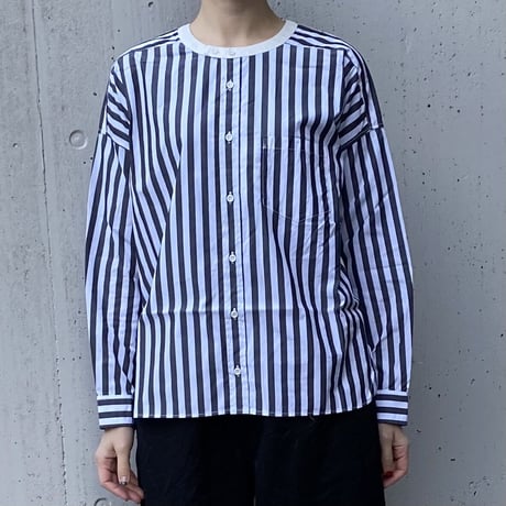 universal tissu   バーバーストライプ   ワーキングシャツ